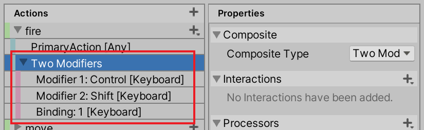 Two Modifiers Composite